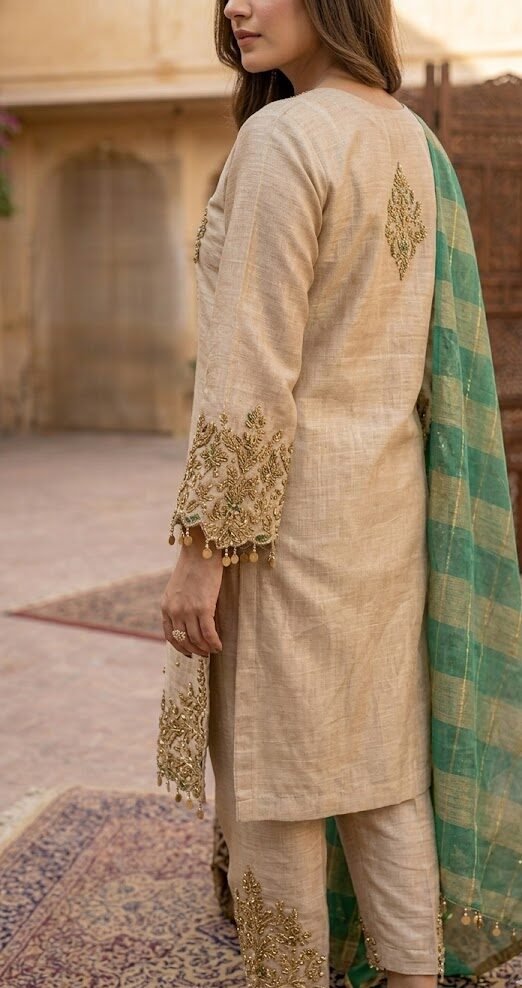 Emerald Royale Tunic Set - Image 3