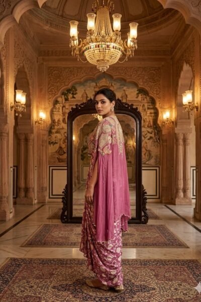 Mauvéra Floral Drape Set