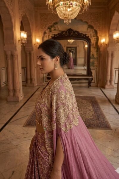 Alternative view of Mauvéra Floral Drape Set
