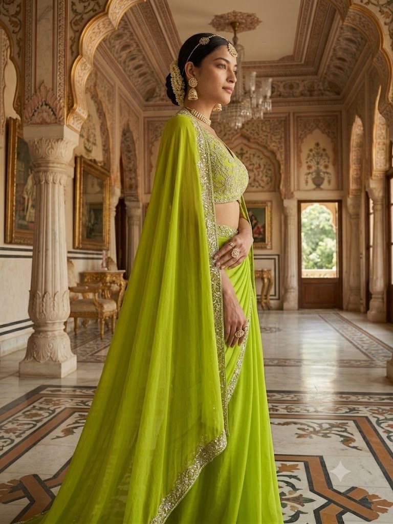 Lime Luxe Drape Set - Image 3