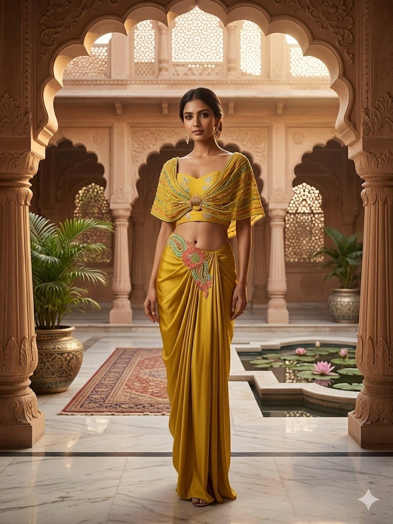 Soléa Ring Drape Co-Ord Set